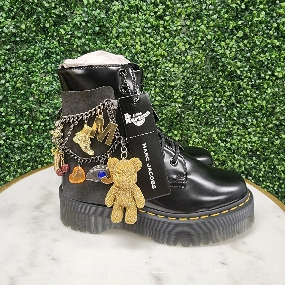 SOLD 😪DR. MARTENS X MARC JACOBS CHARM JADON BOOT - Picture 3 of 15